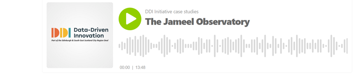 Partnerships and data central to Jameel Observatory’s strategy