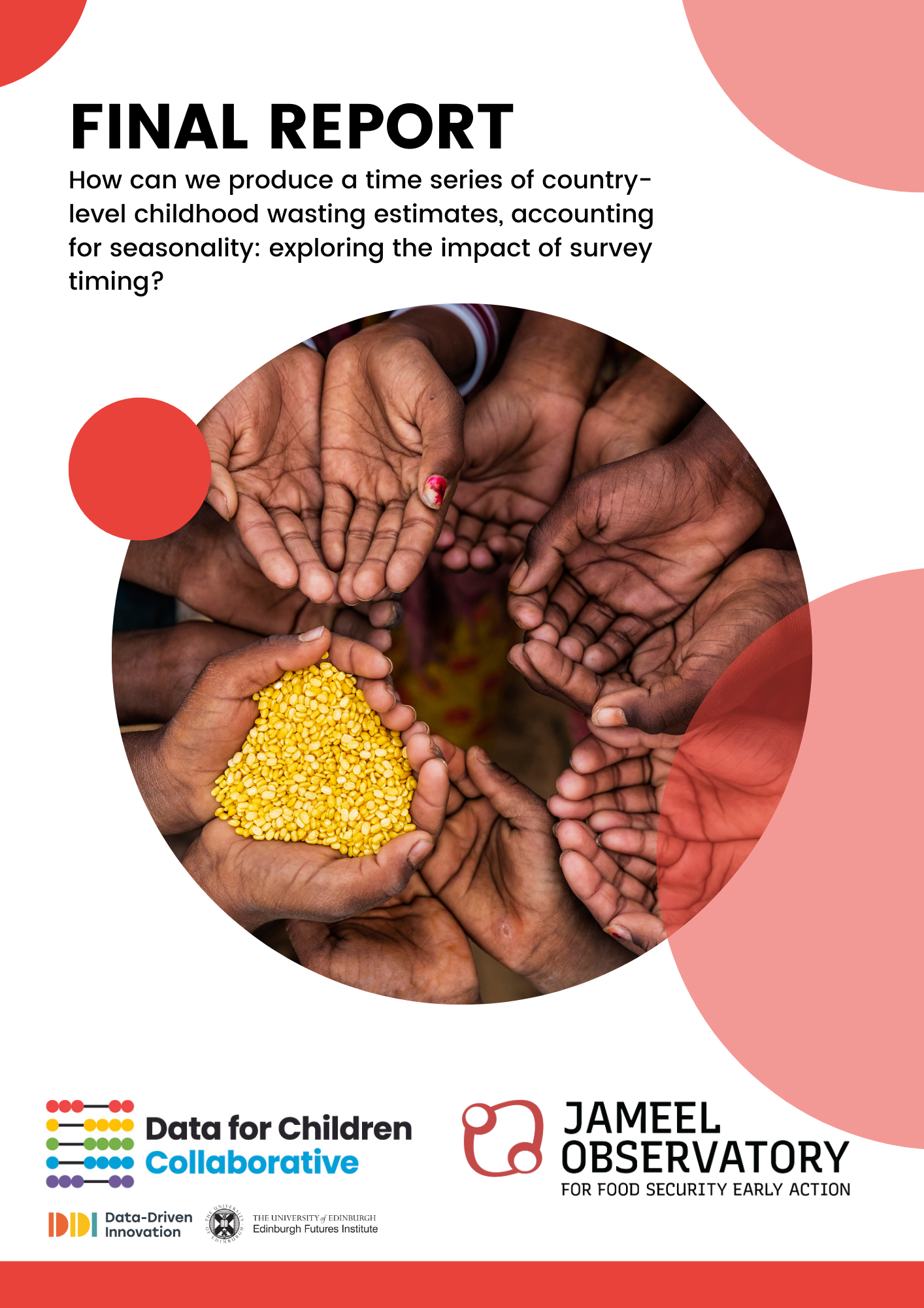 Improving country-level childhood wasting estimates that account for seasonality