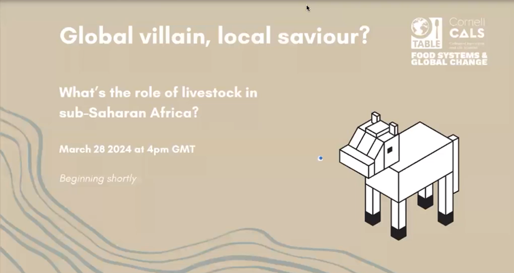 Environmental roles and impacts of livestock – balanced evidence needed