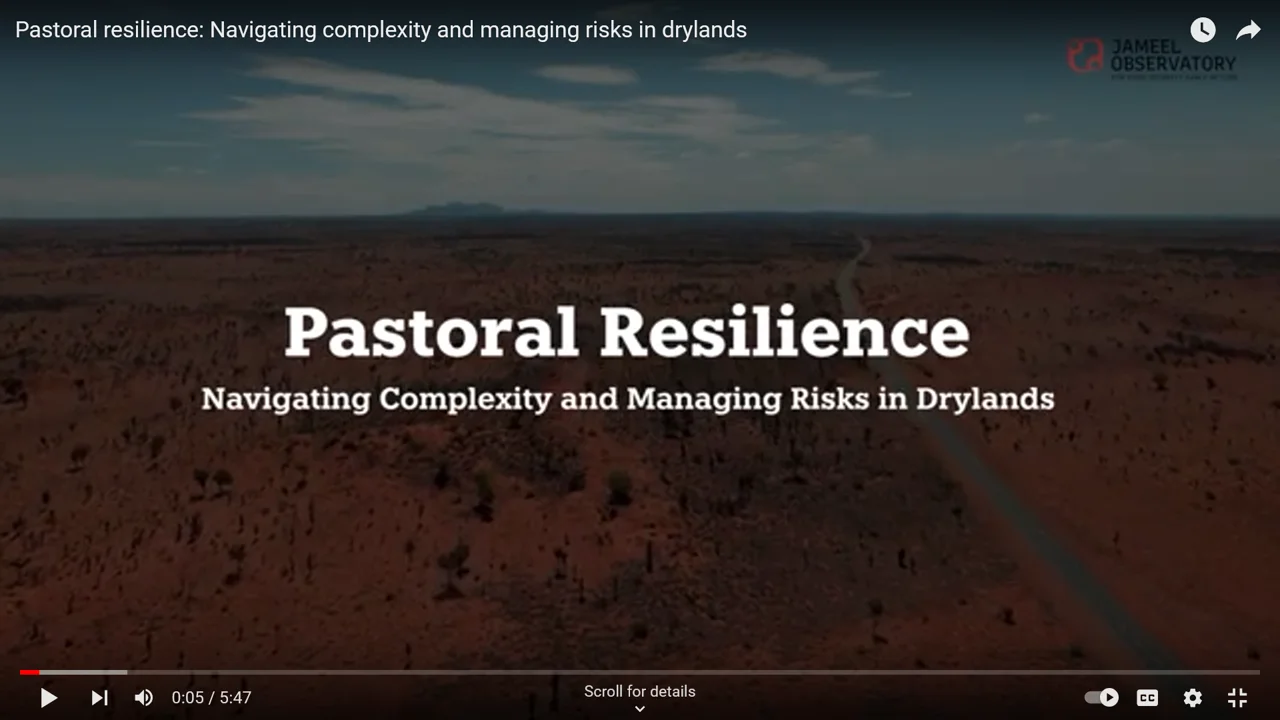 Pastoral resilience: Navigating complexity and managing risks in drylands